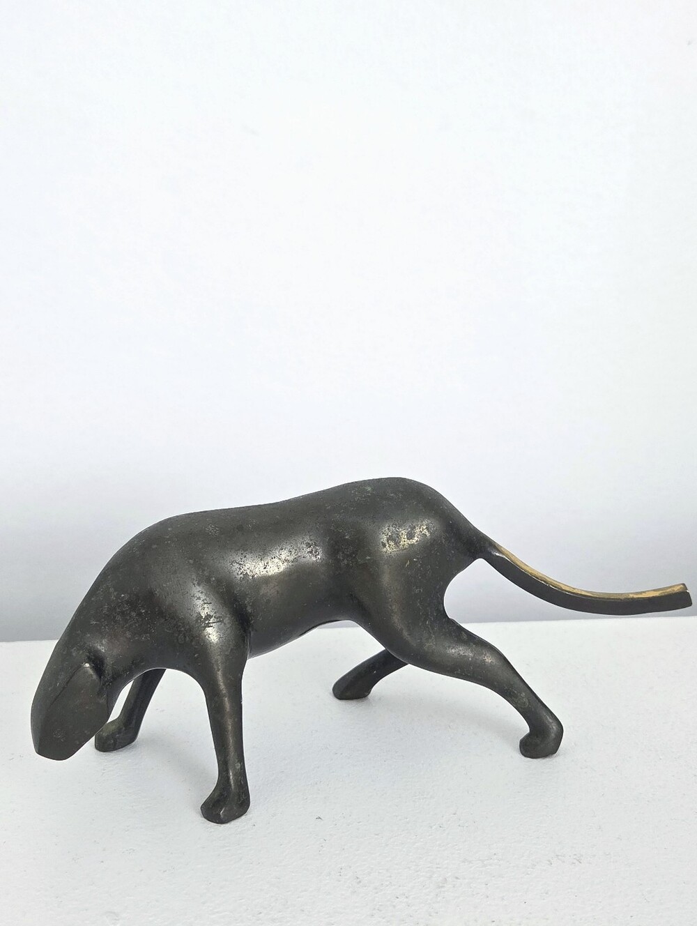 Bronze Black Panther Sculpture | Loet Vanderveen Reproduction